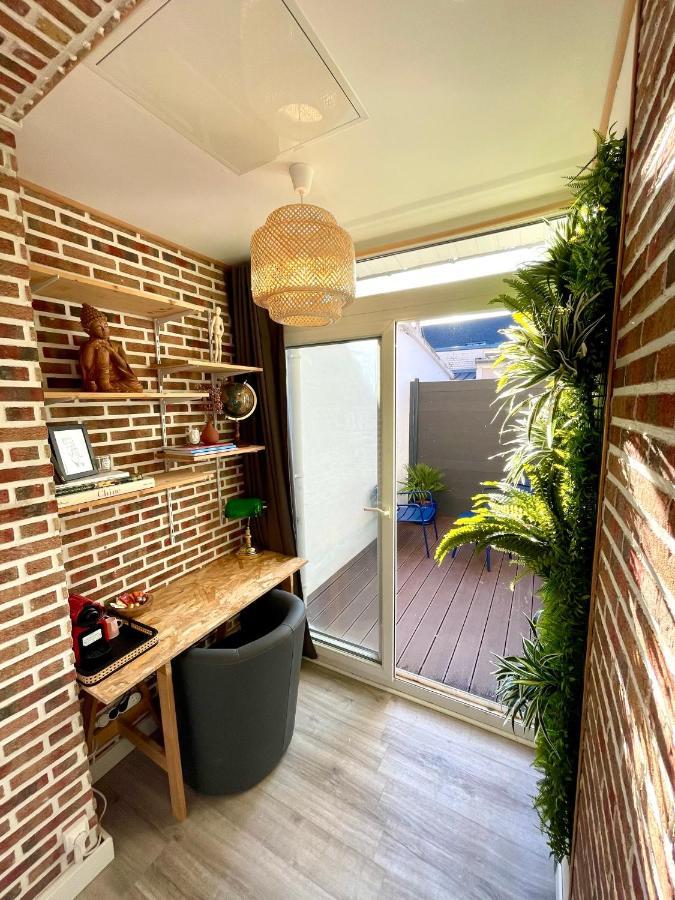 Escale Boheme - Terrasse En Centre-Ville - Gare 아미앵 외부 사진